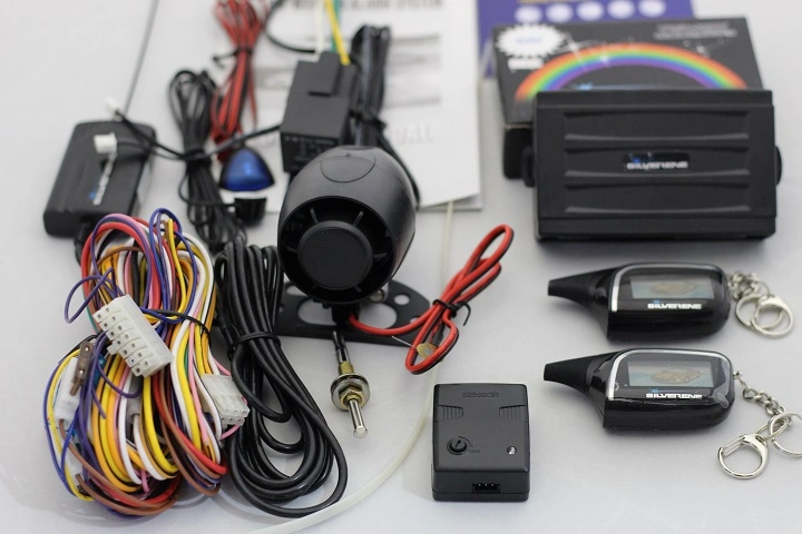 دزدگیر سیلورین مدل اس 1000(2 ریموت تصویری )