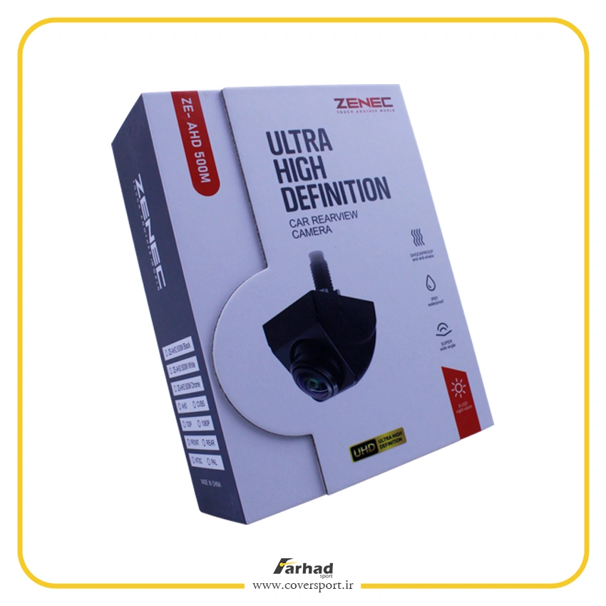 دوربین دنده عقب زنیک ZENEC مدل ZE‑AHD 500M