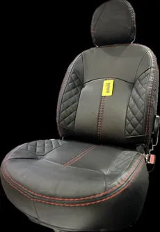 روکش صندلی جلوه طرح مرسدس برای ۲۰۶ و ۲۰۷ و رانا