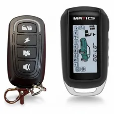 دزدگیر ماتریکس مدل 9500 با یک ریموت تصویری و یک ریموت ساده