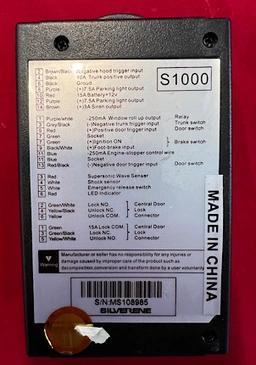 کیت دزدگیر سیلورین اس 1000 s1000